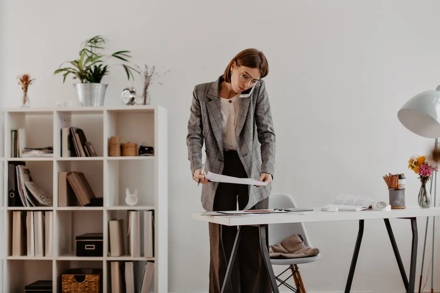 Büros im skandinavischen Design