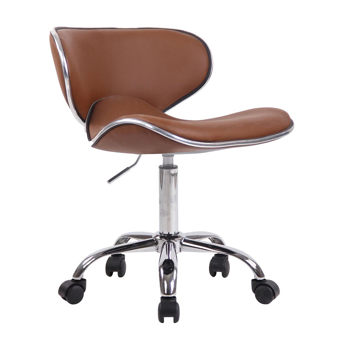 Bürostuhl CARLOS, originelles Design, sehr bequem, Farbe Hellbraun buerostuhlpro.de