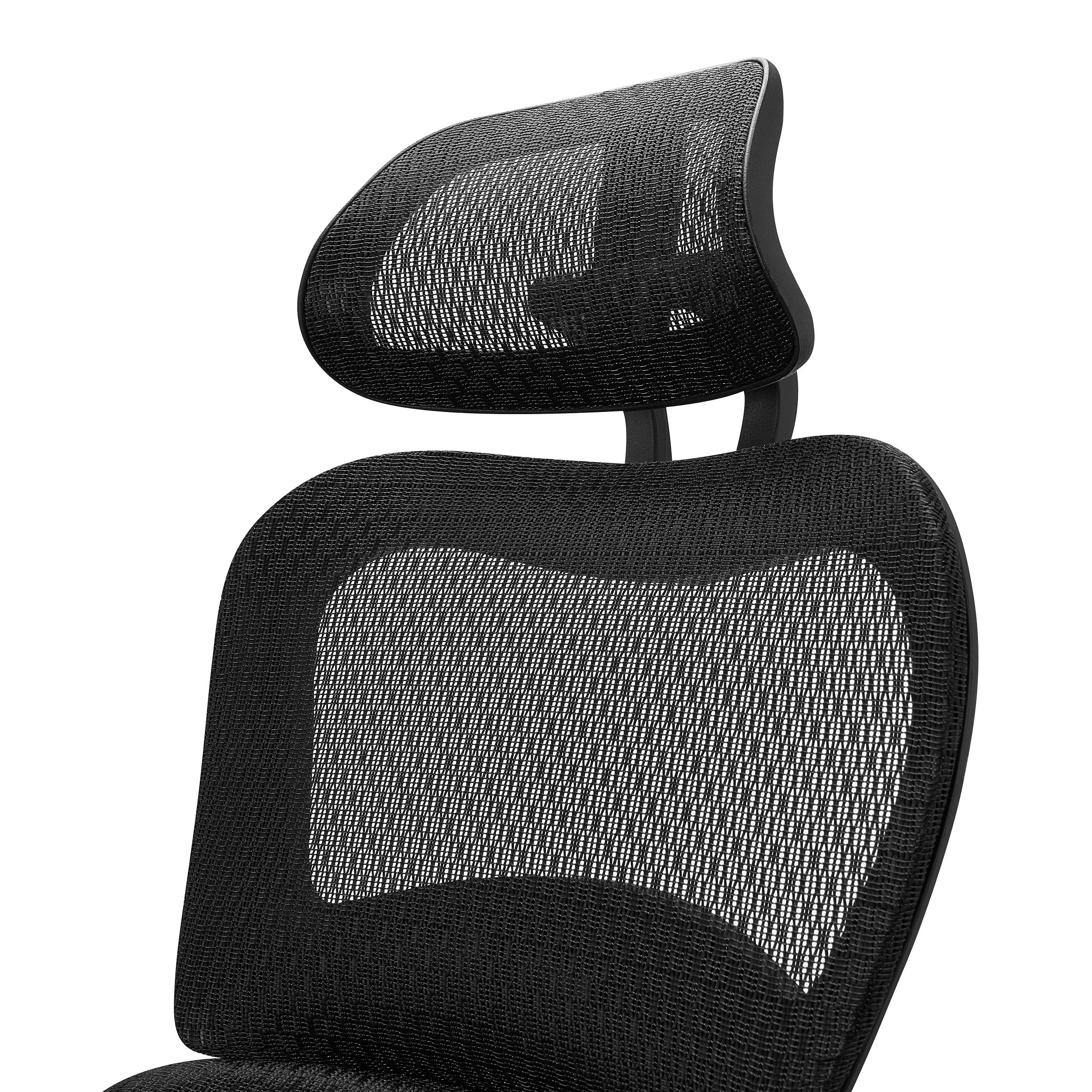 Komfort, Farbe Bürostuhl 100% Ergonomischer regulierbar, Schwarz maximaler 8h-Nutzung, VICTORY,