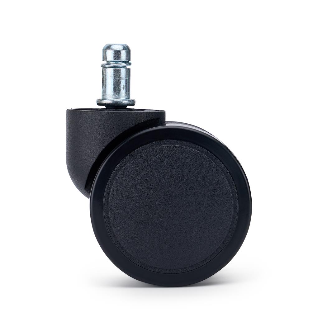 5er Set Universalrollen SLIDE, 11 x 60 mm, Farbe Schwarz