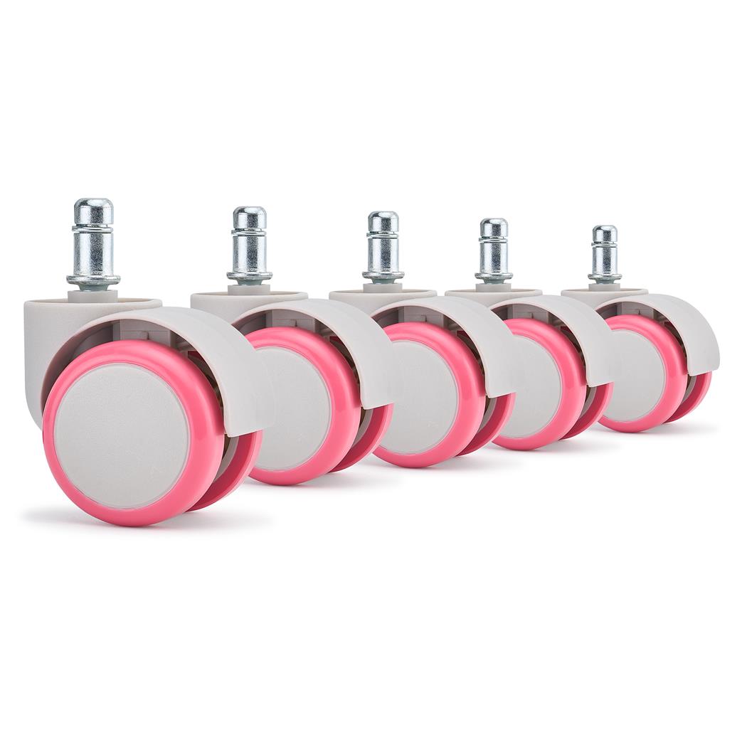 5er Set Teppichbodenrolllen ARC, 11*50mm, originelles und modernes Design, in Farbe Rosa