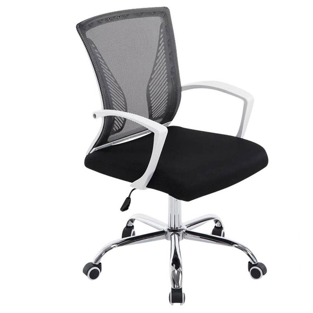 Bürostuhl CUBA, Metallgestell, atmungsaktiver Netzbezug, Farbe Schwarz