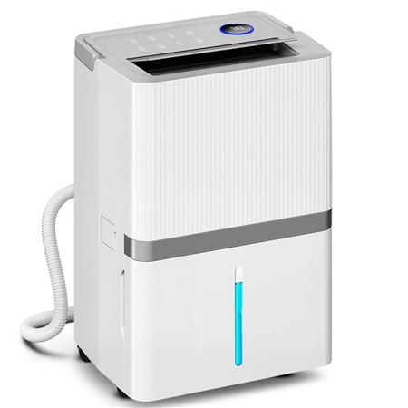 Luftentfeuchter PUREDRY Büro geeignet, Industriedesign, 5,5-Liter-Tank, in Weiß