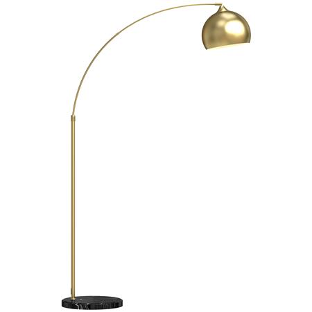 Büroleuchte PROLUME, elegant und stilvoll, Metall und Marmor, Farbe Gold